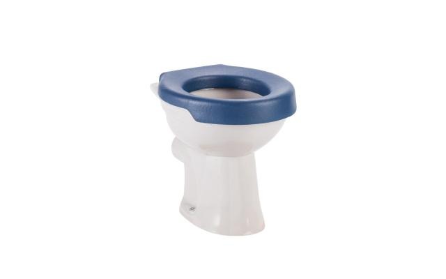 Toiletten-Sitzpolster blau
