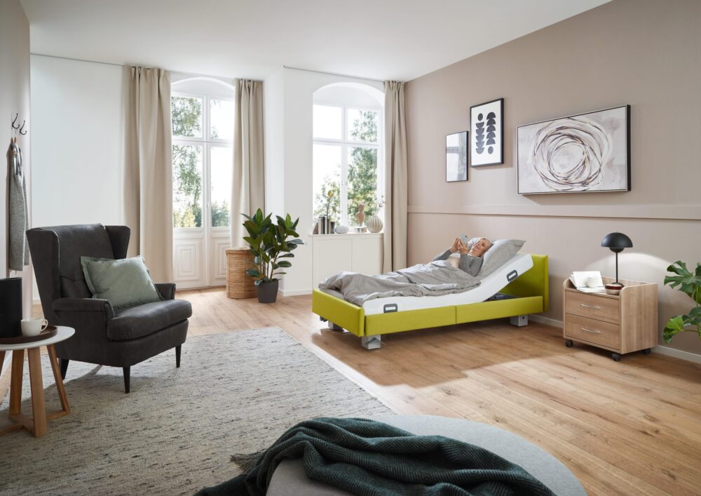 Pflegebett Regia III Textil