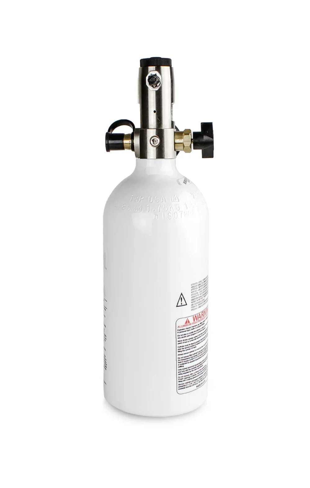 Sauerstoff-Flasche 1,8 L mit Sparsystem