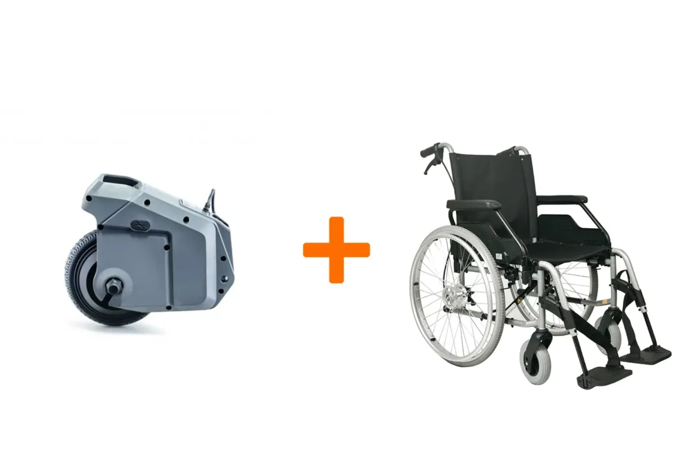 Miet Schiebehilfe Via Go V24 + Rollstuhl Budget