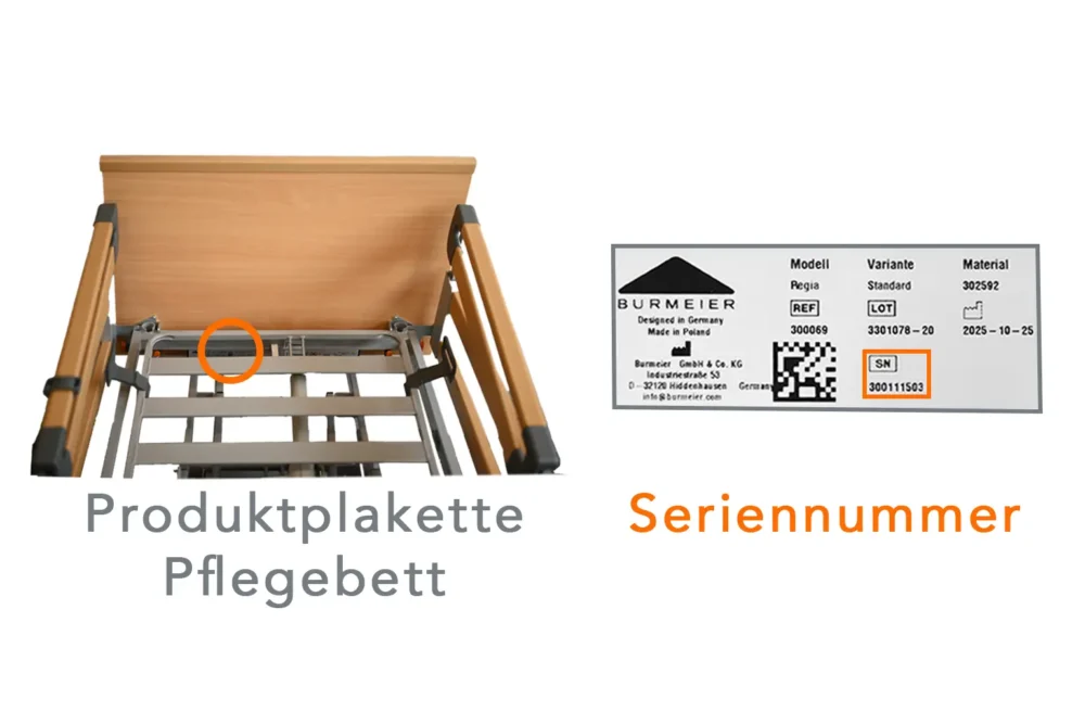 Ersatzteile Pflegebett