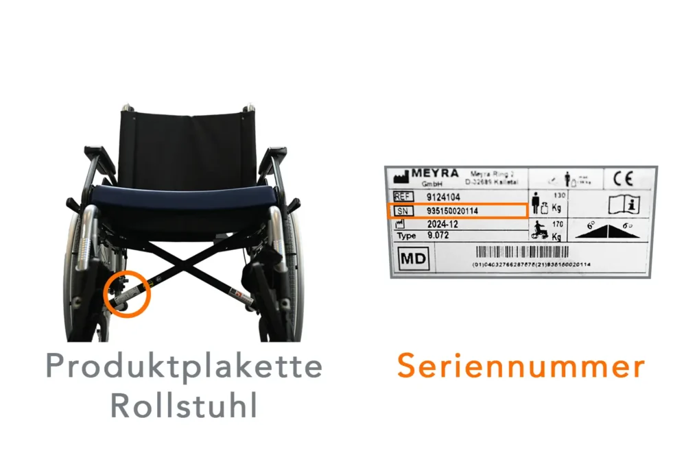 Ersatzteile Rollstuhl