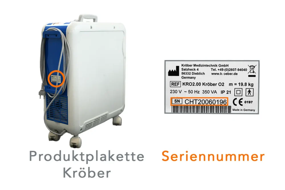 Ersatzteile Sauerstoffkonzentrator